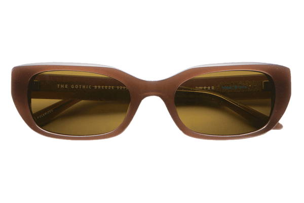 The Gothic Breeze / Recycled Brown Glitter & Bronze Lens - Shade Files